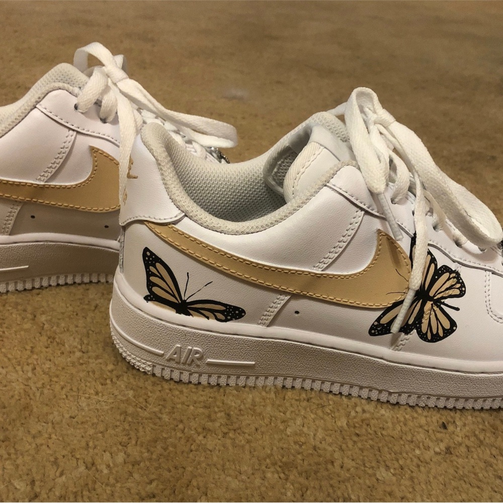 Butterfly color check Air Force 1 Sneakers - Picture 2 of 4